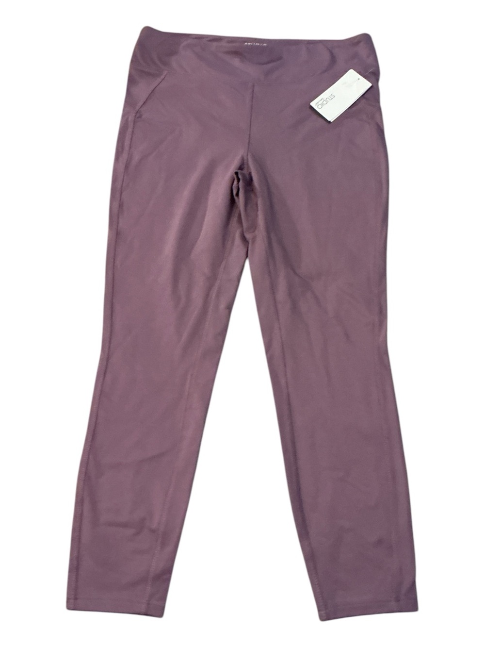 Studio mauve-pink high-rise leggings